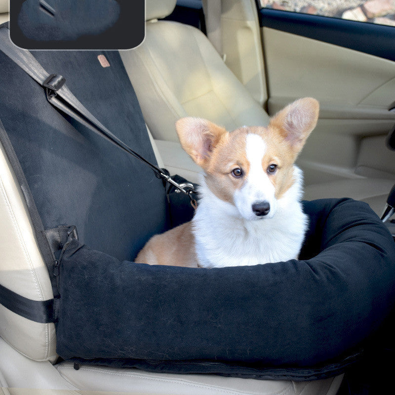 Car Kennel Pet Travel Car Seat Small And Medium-sized Dog Kennel Cushion Pets Supplies null