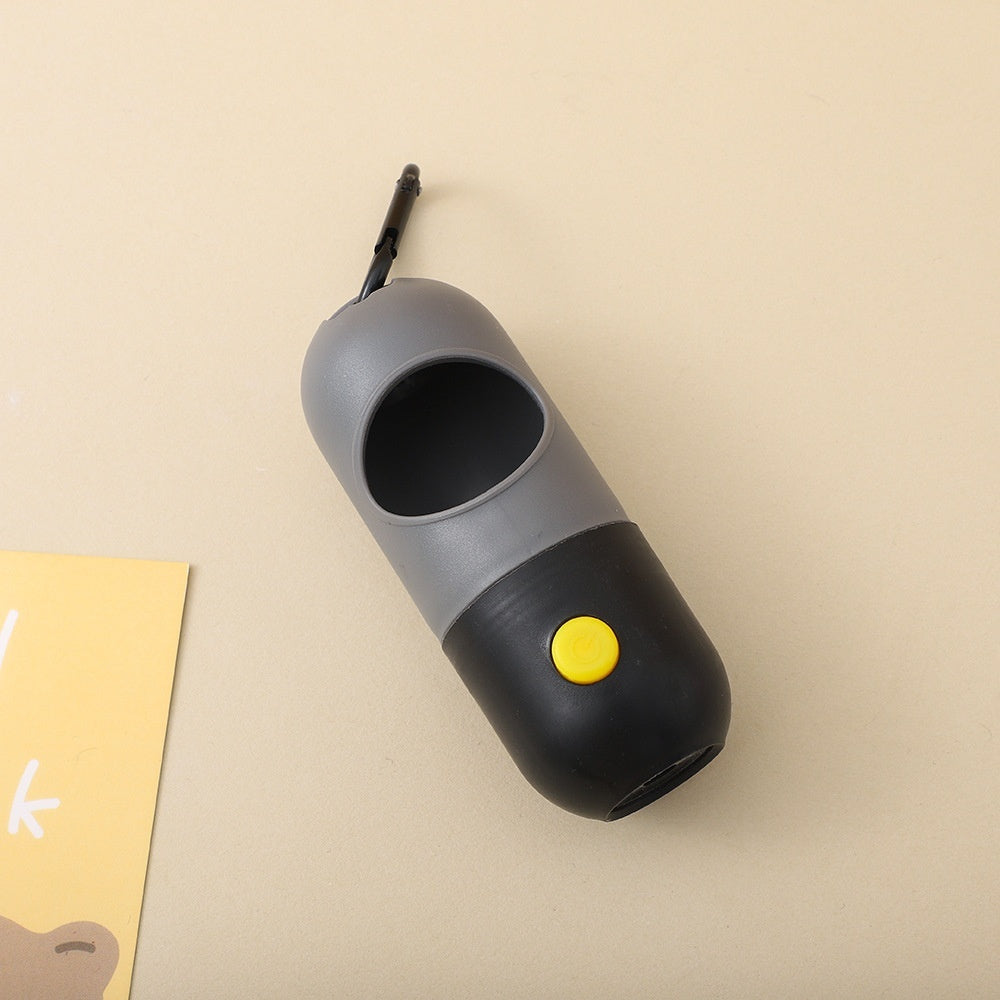 Led Light Pet Waste Bag Dispenser For Dogs Cats Dog Poop Scooper Bags Waste Bags Holder Dispensers Pet Clean Accessories null