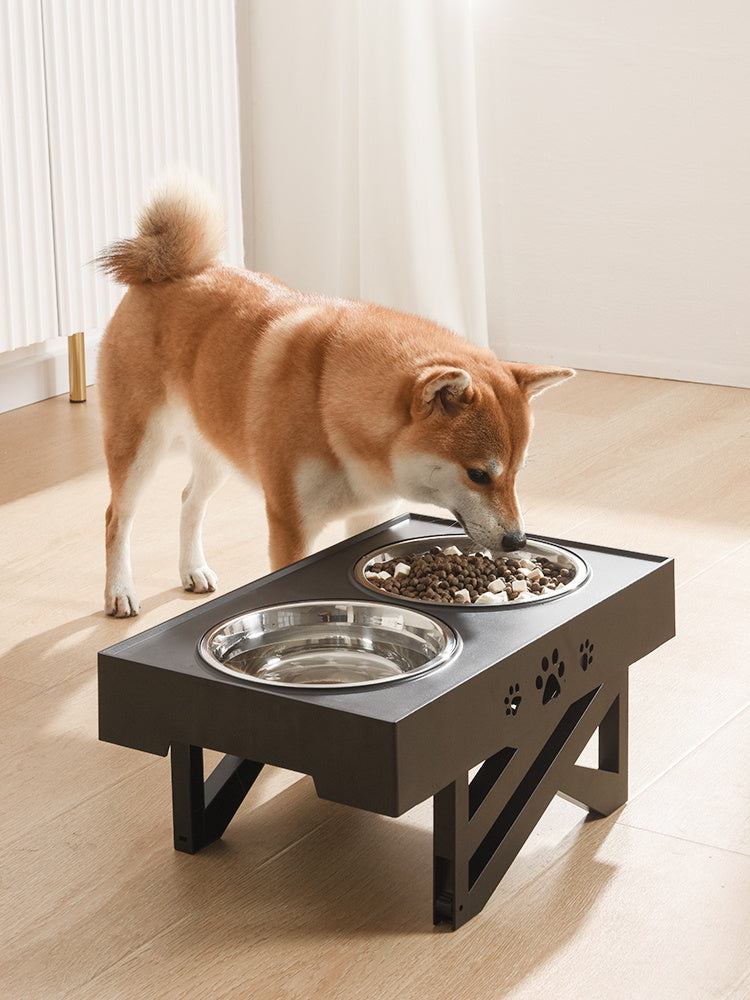 Pet Bowl Dog Bowl Pet Feeder Stainless Steel Bowl Folding Bowl null