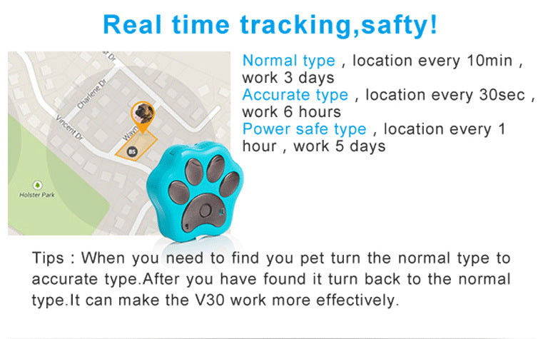 Pet location tracker null