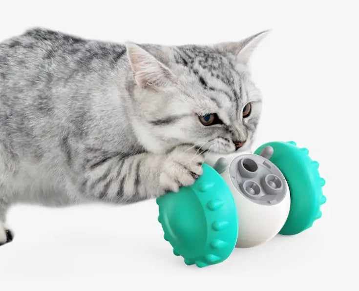 Cat And Dog Toys Slow Food Interactive Balance Car Multifunctional Fun Development Smart Pet Feeding Dog Toy Car Pets Products null