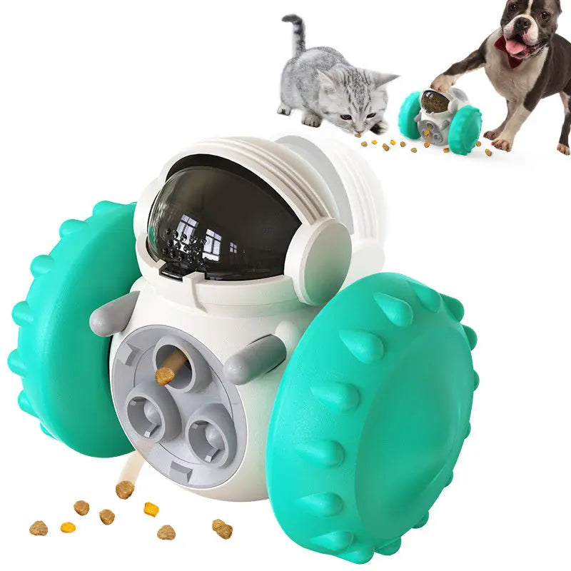Cat And Dog Toys Slow Food Interactive Balance Car Multifunctional Fun Development Smart Pet Feeding Dog Toy Car Pets Products null