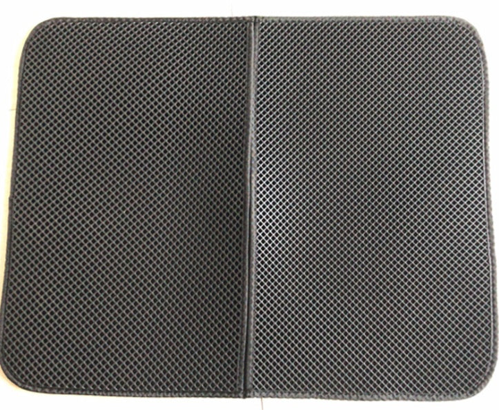 Waterproof Pet Cat Litter Mat EVA Double Layer Cat Litter Trapping Pet Litter Cat Mat Clean Pad Products For Cats Accessories null