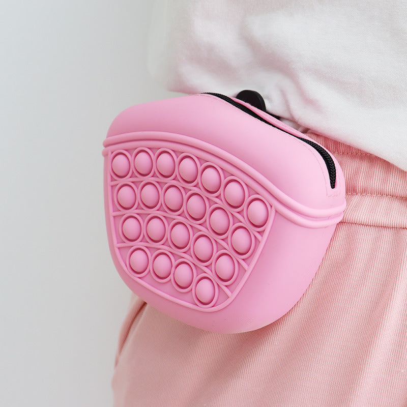 Bag Silicone Feed Dogs Treat Pouch Pet Training Bag Bundle Pocket Waist Pack Pet Portable Dog Training Waist Bag Treat Snack Bait Dogs Soft Washable Outdoor Feed Storage Pouch Food Reward Silica Bags null