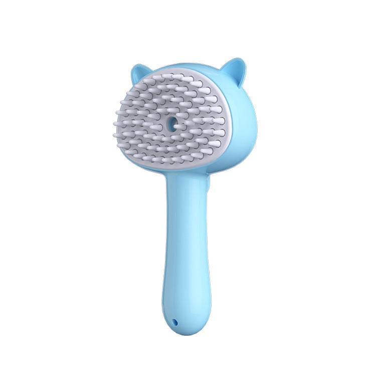 Hair Cleaning Brush With Mist Multifunctional Cat Grooming Brush Rechargeable Self Cleaning Slicker Brush For Pets Dogs & Catsb Pet Products null