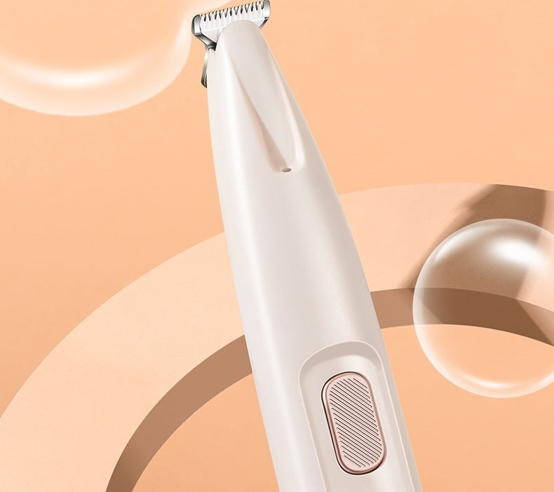 Pets Dog Paw Trimmer With LED Light Fully Waterproof Pet Hair Trimmer With LED Display Dog Clippers For Grooming Widen Blade null