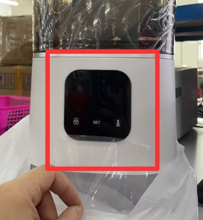 Pet Automatic Feeder Large Capacity Smart Voice Recorder APP Control Timer Feeding Cat Dog Food Dispenser With WiFi Pet Bowl null