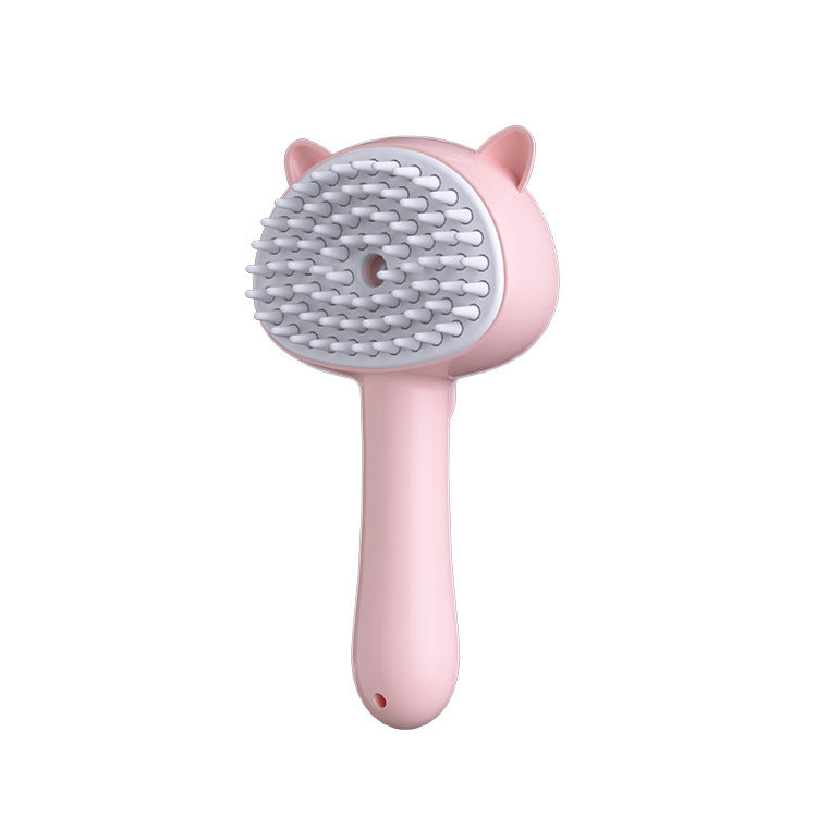 Hair Cleaning Brush With Mist Multifunctional Cat Grooming Brush Rechargeable Self Cleaning Slicker Brush For Pets Dogs & Catsb Pet Products null