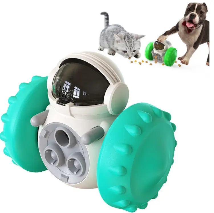 Cat And Dog Toys Slow Food Interactive Balance Car Multifunctional Fun Development Smart Pet Feeding Dog Toy Car Pets Products null