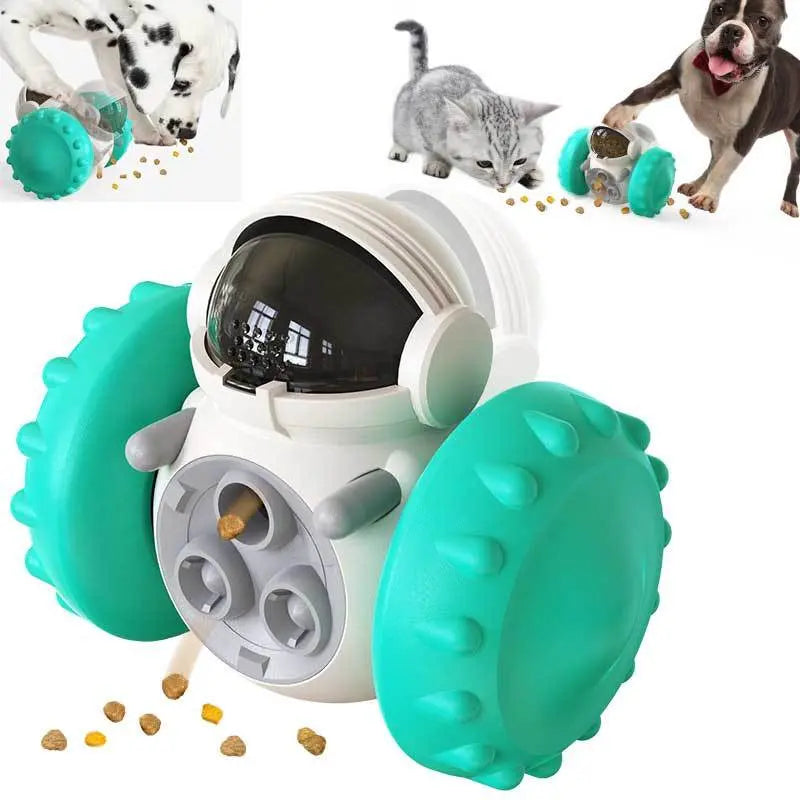 Cat And Dog Toys Slow Food Interactive Balance Car Multifunctional Fun Development Smart Pet Feeding Dog Toy Car Pets Products null