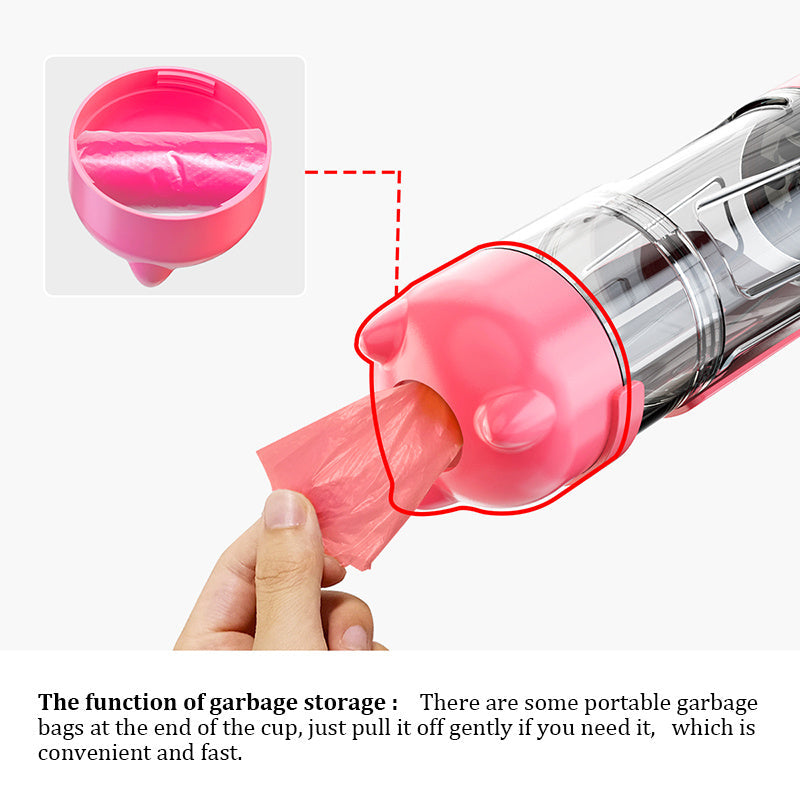 Pet Multi-functional Water Bottle null