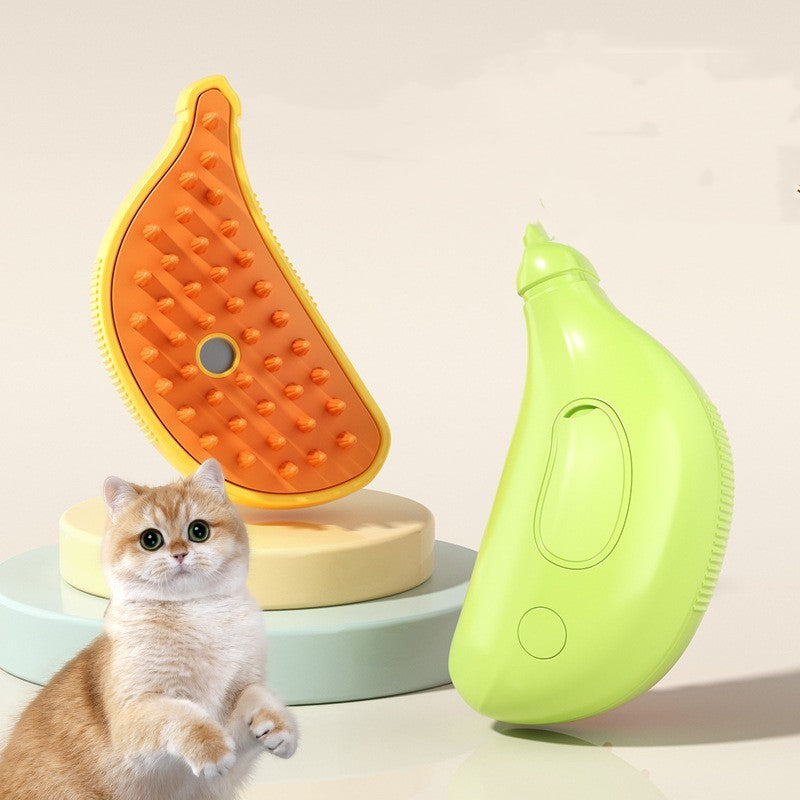 3 In 1 Pet Steam Brush Cat Dog Cleaning Steamy Spray Massage Beauty Comb Hair Removal Grooming Supplies Pets Accessories null